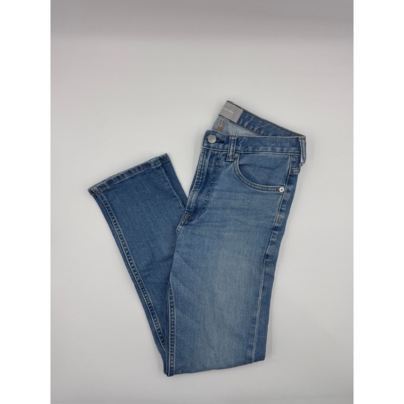 Everlane Straight Leg Light Wash Jeans - Picture 1 of 3